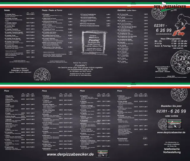 BookNoFees: مطعم – Der Pizzabäcker Pizzeria – Hamm – مطعم بيتزا دير بيتزابيكر، الصورة 2