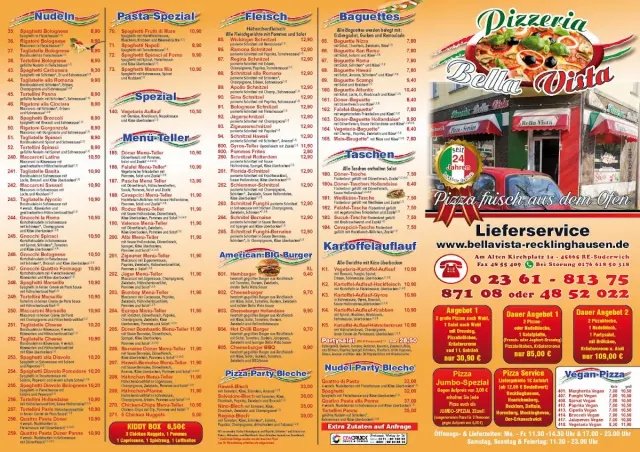 BookNoFees: مطعم – Bella Vista Pizzeria – Recklinghausen – Bella Vista Pizzeria، الصورة 2