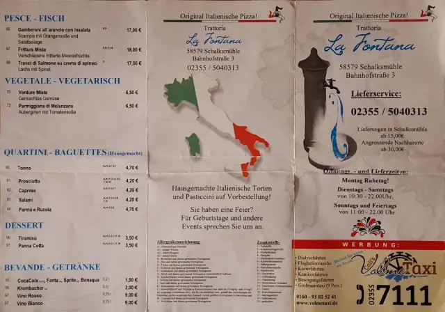 BookNoFees: مطعم – Trattoria La Fontana – Schalksmühle – Trattoria La Fontana، الصورة 3