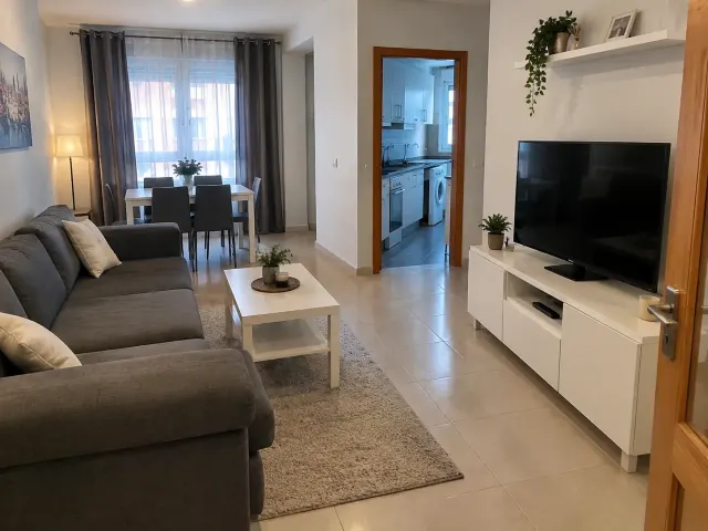 BookNoFees: شقة واسعة وهادئة بثلاث غرف نوم – Madrid