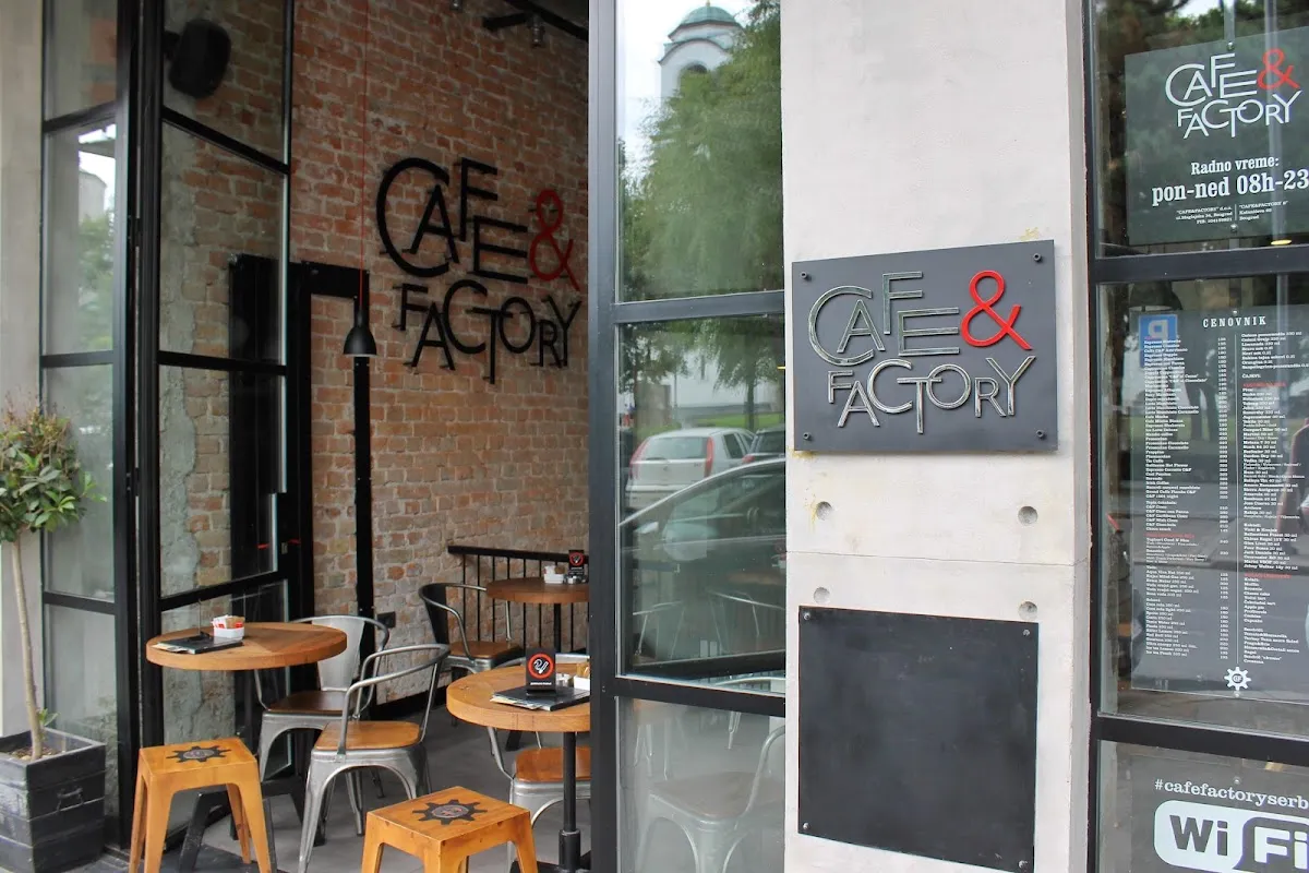 BookNoFees: مقهى – Cafe&Factory – Belgrade – Cafe&Factory، الصورة 1