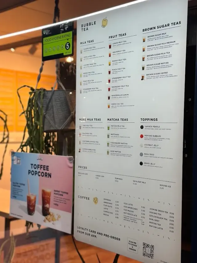 BookNoFees: مقهى – Cupp Bubble Tea – London – Cupp Bubble Tea، الصورة 3