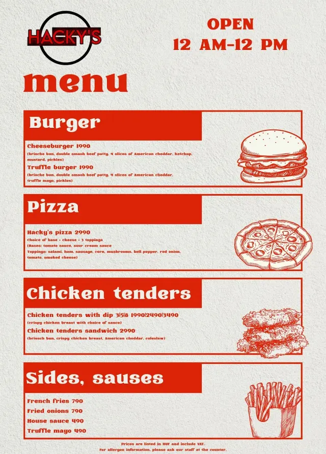 BookNoFees: مطعم – Hacky's – Budapest – Hacky's، الصورة 3