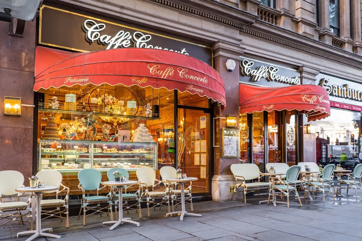 BookNoFees: مقهى – Caffe Concerto – London – Caffe Concerto، الصورة 1
